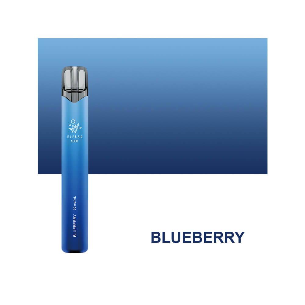 ELF Bar 6000 potahů jednorázová elektronická cigareta výborná příchuť hustý dým Praha Elf Bar Jednorázová Elektronická Cigareta ElfBar z eshopu ElfBars.cz Chutné příchutě hustý dým nejlepší vape Blueberry Borůvka