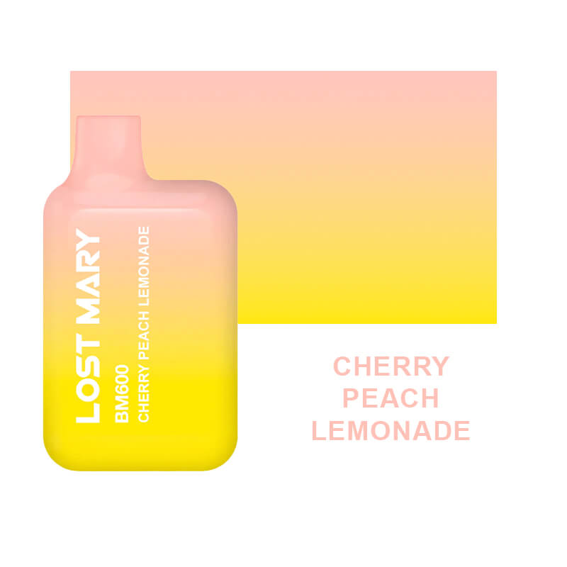 Lost Mary Elfbar Cherry Peach Lemonade Prodejna Praha Klamovka