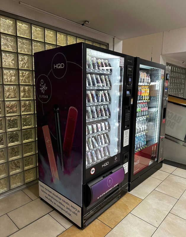 Elfbar Automaty | Fyzické automaty s jednorázovými cigaretami - elfbarscz