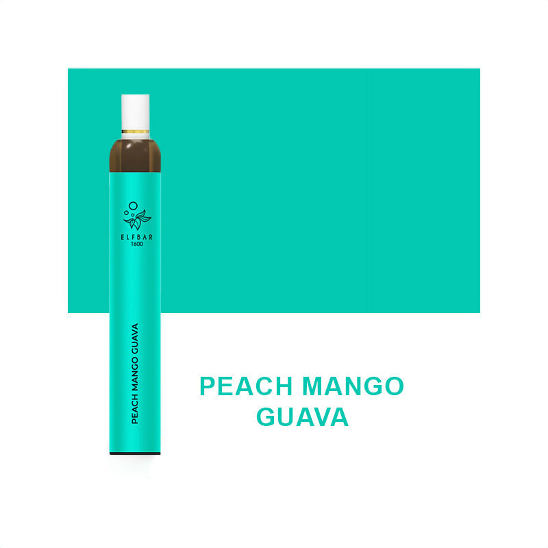 Elfbar T600 Peach Mango Guava Kvalitní jednorázový elfbar vape prodej praha