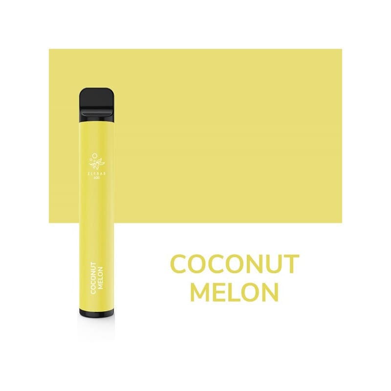 ELF Bar 600 potahů jednorázová elektronická cigareta výborná příchuť hustý dým Praha Modrá Malina LimonádaElf Bar Jednorázová Elektronická Cigareta ElfBar z eshopu ElfBars.cz Chutné příchutě hustý dým nejlepší vape Coconut Melon Kokos a Meloun Žlutý