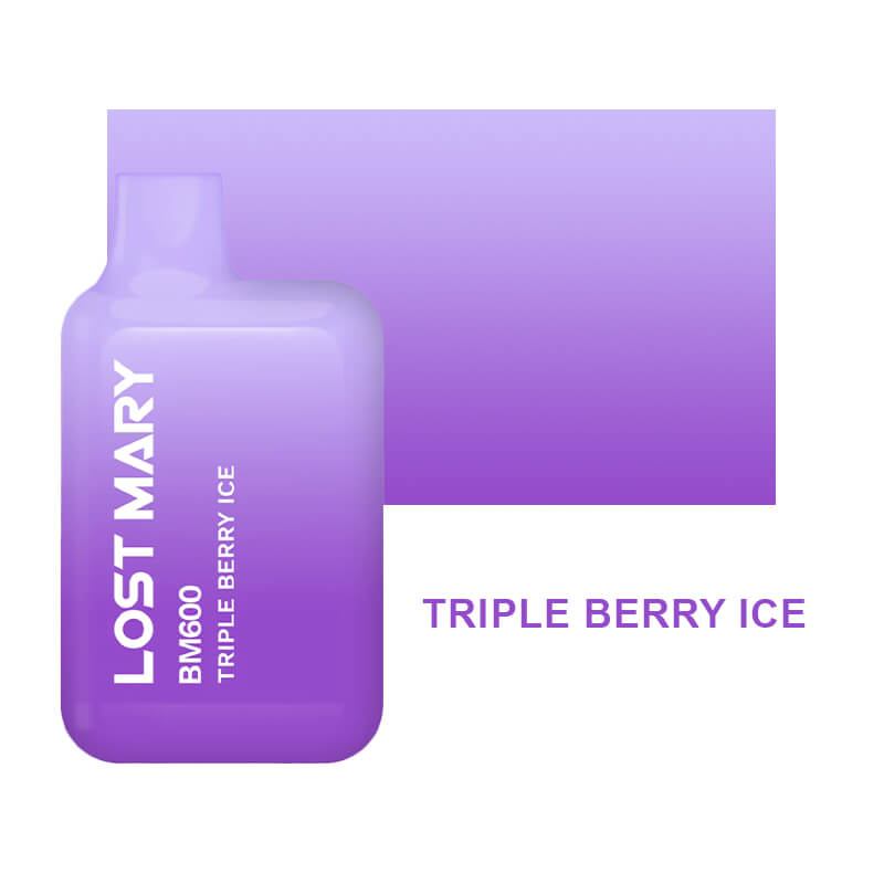 Lost Mary BM600 - Triple Berry Ice: 600 potahů, 20mg/ml nikotin - elfbarscz